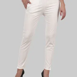 Popwings Women Relaxed Regular Fit Easy Wash Trousers-image-36