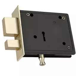Duke Door with 2 Keys Lock Brass Plating-picture-31