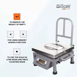 iScale i-23 Weighing Capacity 200 Kg Digital Mobile Weighing Scale image 4