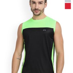 FTX Pack Of 3 Colourblocked Dry-Fit Round Neck Gym Vests 709-1_709-3_709-6-S-image-104