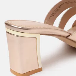 Van Heusen Open Toe Block Heels image 5