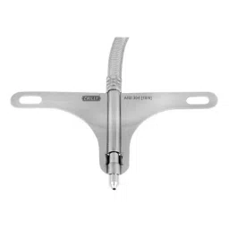 Chilly 202 mm Width Toilet Seat Jet Spray Set Stainless Steel Glossy Finish Silver, TSJS-SCP-100-image-23