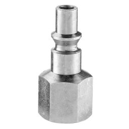 PREVOST Treated Steel Female Plug for Pneumatic Quick Connect Coupling, G 1/4 Female Threaded, ARP 066101P2 (Pack of 2)-image-14