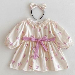 LULU & SKY Floral Print Puff Sleeve Fit & Flare Dress-picture-19