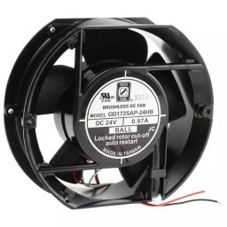 RS PRO Axial Fan 24 V DC 399.3 m³/h 23.3 W 970 mA Max 172x150 mm, 6196725-picture-11