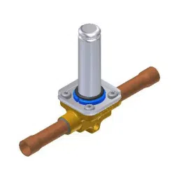 Danfoss EVR 3 Solenoid Valve Straightway 10 mm (3/8 inch) Connection Size, 032F1204 image 2