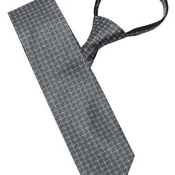 Leonardi Men Woven Design Skinny Tie-image-21