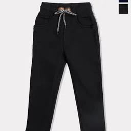 YK Boys Pack Of 2 Jogger Embroidered Mid-Rise Jeans-image-79