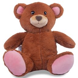 Lazy Baby Super Soft Fabric teddy Bear Toy for Kids Brown - Height 31 cm-image-76