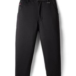 Noddy Cotton Lycra Solid Pant - Black-image-34