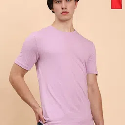 Moda Rapido Pack Of 2 Round Neck Pure Cotton Regular Fit T-shirt-image-75