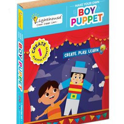 lighthouse Lighthouse- Make your own Boy Puppet: Pack of 5 image 2