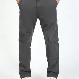 Bene Kleed Men Cotton Relaxed Fit Cargos Trousers-image-82