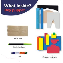 lighthouse Lighthouse- Make your own Boy Puppet: Pack of 5 image 3