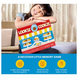 Binca Lookie Cookie - A Memory Card Game for Kids Ages 6 and Up | Fun Memory and Concentration Building Game image 4