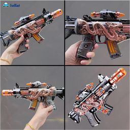 FunBlast Flash Gun Toy with LED Light and Sound for Kids Pack of 1 Multicolor image 5