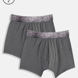 IC4 Boys Pack of 2 Charcoal Grey Trunks 0C2004P2-image-73