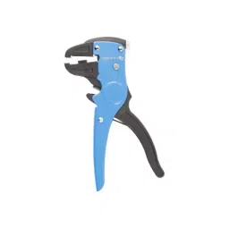 Hogert Technik 70 mm Black and Blue Automatic Wire stripper, HT1P185-18