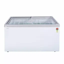 Haier 400 L Double Door Direct Cooling Flat Glass Top Horizontal Deep Freezer, HFC-400GMC5-picture-38