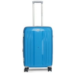United Colors of Benetton Unisex Blue Medium Trolley Suitcase-41