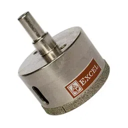 EXCEL IMPEX Core Drill Bit 45 mm Dia for Making Holes on Marble, Granite & Glass-picture-0