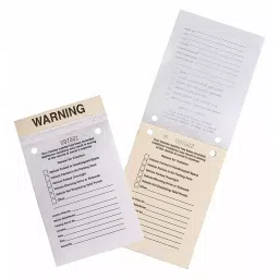 BRADY Parking Violation Tags 6-1/4 inch 100 Sheets, 3XEH4 (Pack of 100)-5