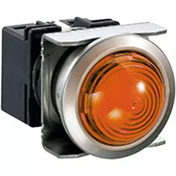 IDEC LB Series Flash Silhoutte Indicator Light Dome Shape, LB6MP-2T01WA-picture-30