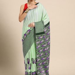 BUTA BUTI Floral Pure Cotton Saree-23