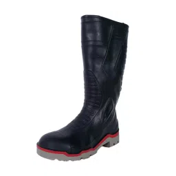Fortune Colors Triple Density Steel Toe Black PVC Gumboot Size 10-picture-5