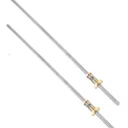Invento ISC 1678 1000x2x8mm Square Thread Trapezoidal Lead Screw for 3D Printer, CNC, Robotics, DIY Projects etc image 1
