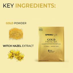 Spring H2O Set Of 2 Bridal & Gold Facial Kit - 140 g image 2