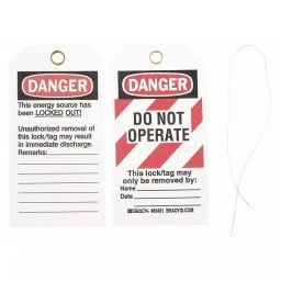 BRADY Danger Sign Tag Paper, 3VAU4-image-83