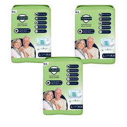 Myguard Set Of 3 Advance Eco Adult Diapers - L - 10Pcs Each-17