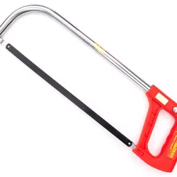 GLOBUS 667 Hacksaw Frame Chrome Finish 304.8 mm (12 Inch) With Fitted Blade-18