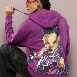 Kook N Keech Marvel Women Printed Hooded Sweatshirt-image-53