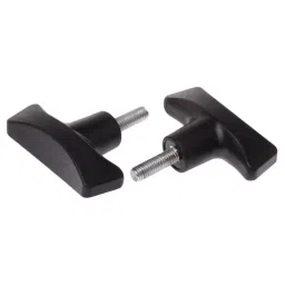 RS PRO Black 2-Arm Clamping Knob M8 Threaded Stud, 2670869-image-68