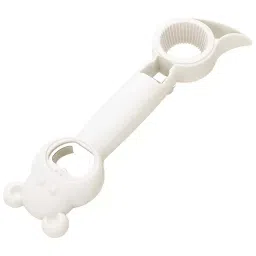 Amicicare 4 in 1Bottle Opener Multi-Functional Polypropylene White, 1xBTL-OPNR-ADV-40