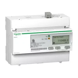 Schneider Electric Acti 9 iEM3000 3 Phase LCD Energy Meter, A9MEM3375-12