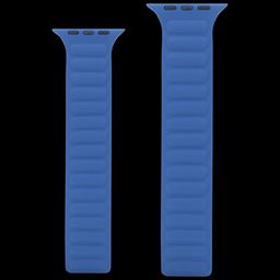 Croma Magnetic Strap for Apple iWatch (42mm / 44mm / 45mm) (Apple Compatible, Blue and Tan)-17