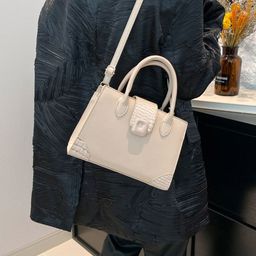 StyleCast x Revolte Women Textured Structured Satchel Bag-2