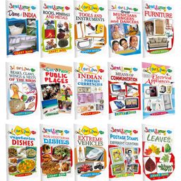Cut and Paste Chart Books Pack Of 15 Books Combo 4 - English-4