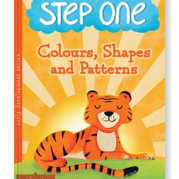 Key2Practice Pre-School Step One Early Development Series : 48 Worksheets, Colours, Shapes and Patterns (Child's First Drawing Album Sticker Activities)-0
