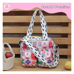 Rosada Checks Animals Insulated Sling Tiffin Bag for Kids boy girl mom for School and Travel| Insulated Tiffin Multi-Purpose Tiffin Bag for Picnic, Class, Tuition Lightweight and Durable-image-90