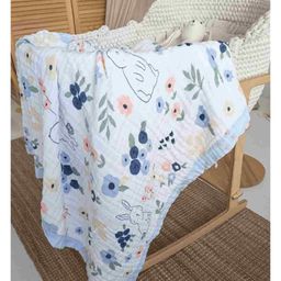 Baby Muslin Organic Cotton Super Soft Absorbent Muslin 6 Layer Blanket - FLOWER-picture-27