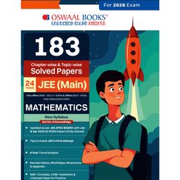 Oswaal Books 183 Chapter-wise & Topic-wise Solved Papers JEE (Main) | Online (2012-2025) & Offline (2002-2018) | Mathematics Book | For 2026 Exams-22