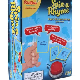 Youreka Spin A Rhyme Board Game For 2 to 6 Players - Blue-picture-2