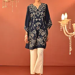 Lakshita Floral Embroidered Thread Work Thread Work Kurti-image-71