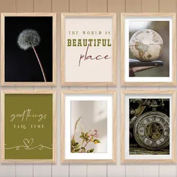 WALLLANE Brown Abstract Wall Paintings-image-64