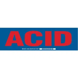 BRADY Label 3-1/2 inch Height 12 inch Width Polyester, 3DVZ1-image-19