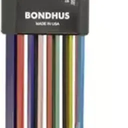 Bondhus 69637 .050-3/8" Ball End L-Wrench Set-26